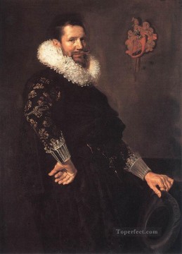  Hals Pintura - Paulus Van Beresteyn retrato del Siglo de Oro holandés Frans Hals